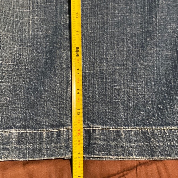 Capri Wide Leg Jean by Hikit Jeans Brand.  EUC! - Picture 7 of 16